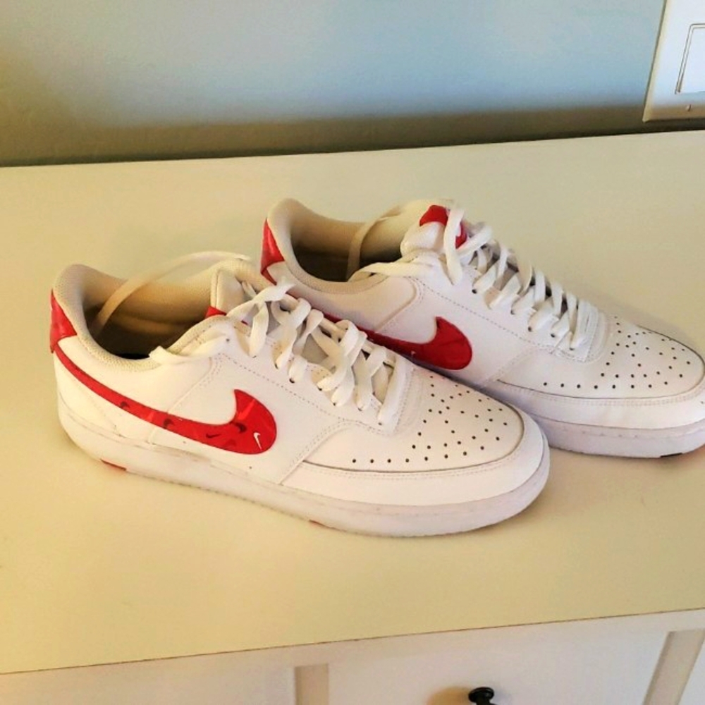 Nike Court Vision low Swoosh Print